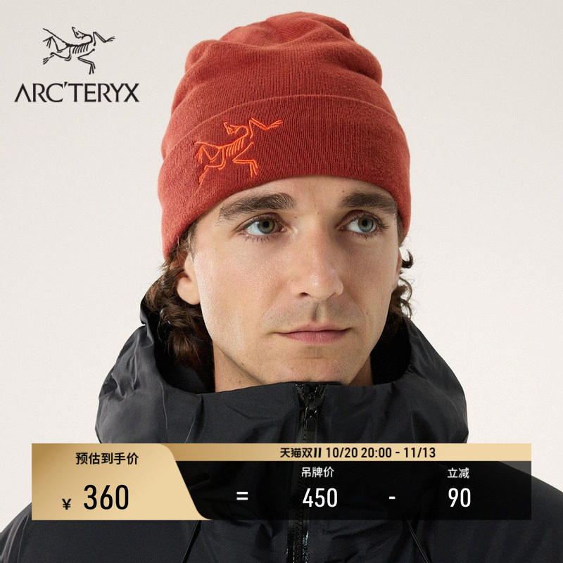 ARC'TERYX始祖鸟 EMBROIDERED BIRD TOQUE 男女同款 滑雪绒线帽