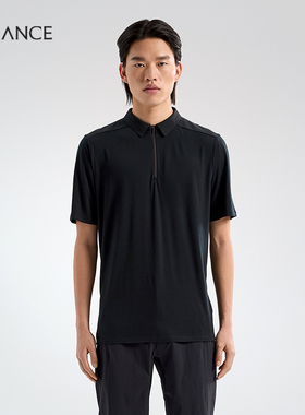 ARC'TERYX始祖鸟VEILANCE FRAME SS  男子 商务羊毛短袖POLO衫