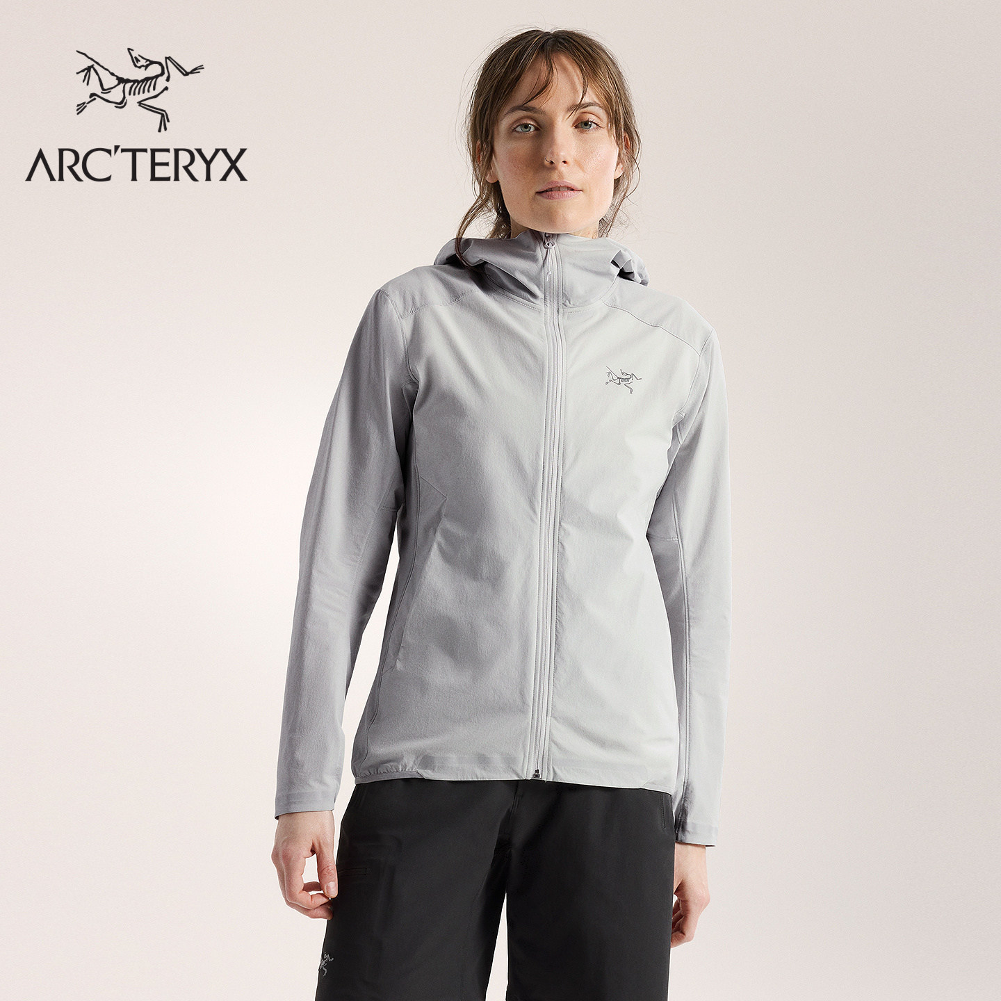 ARC'TERYX始祖鸟 GAMMA LIGHTWEIGHT HOODY 防风 女子 软壳夹克