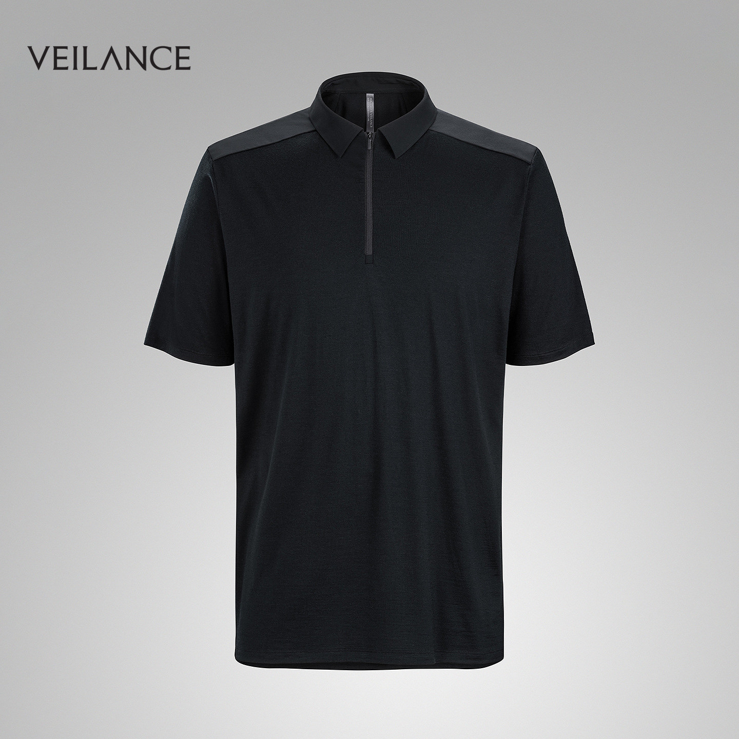 VEILANCEFRAME羊毛短袖POLO衫