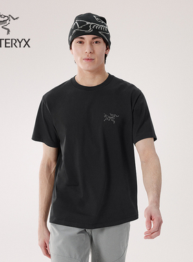 ARC'TERYX始祖鸟 KRAGG SL COTTON SS 透气 男子 棉质短袖T恤