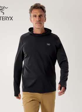 ARC'TERYX始祖鸟 CORMAC HEAVYWEIGHT HOODY 保暖 男子长袖T恤