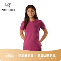 Arc'teryx Archaeopteryx women's bird emblems short sleeve T-shirt