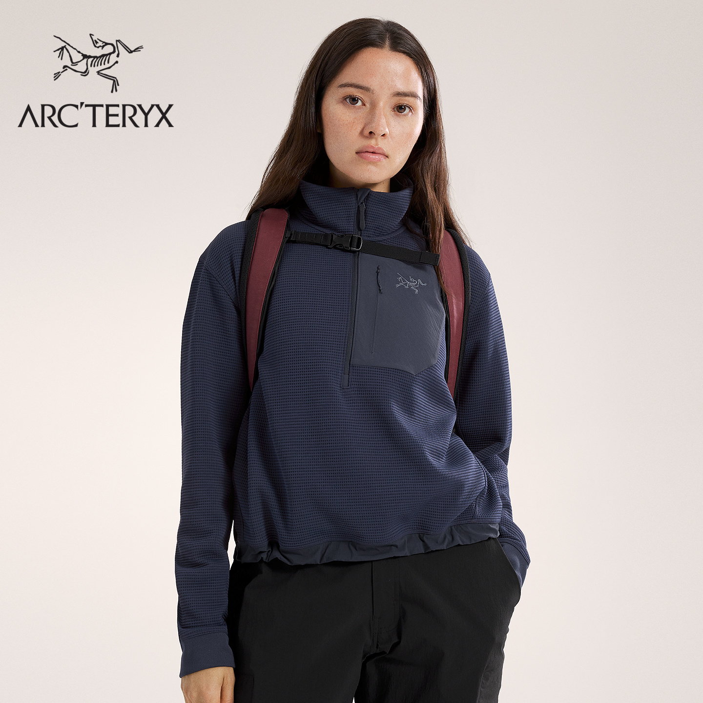 始祖鸟OLERAZIP抓绒衫