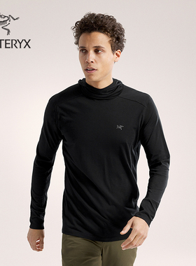 ARC'TERYX始祖鸟 IONIA MERINO WOOL HOODY 男子 羊毛长袖T恤