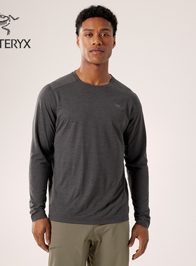 ARC'TERYX始祖鸟 CORMAC CREW LS 透气 男子 速干长袖T恤