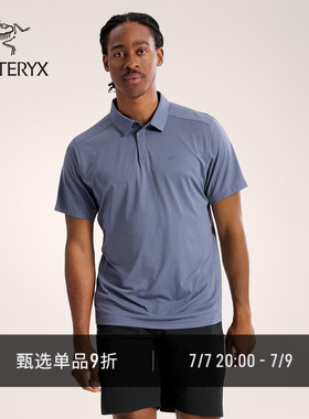 ARC'TERYX始祖鸟 KADEM POLO 轻量 男子 运动短袖POLO衫