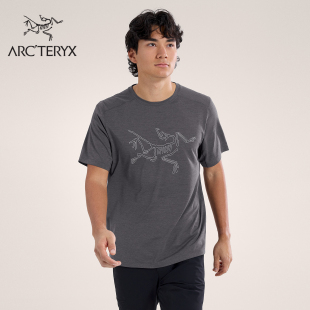 LOGO CORMAC 男子 T恤 ARC 速干短袖 TERYX始祖鸟