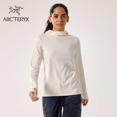 ARC'TERYX始祖鸟 TAEMA THERMAL HOODY 透气 女子 速干长袖T恤
