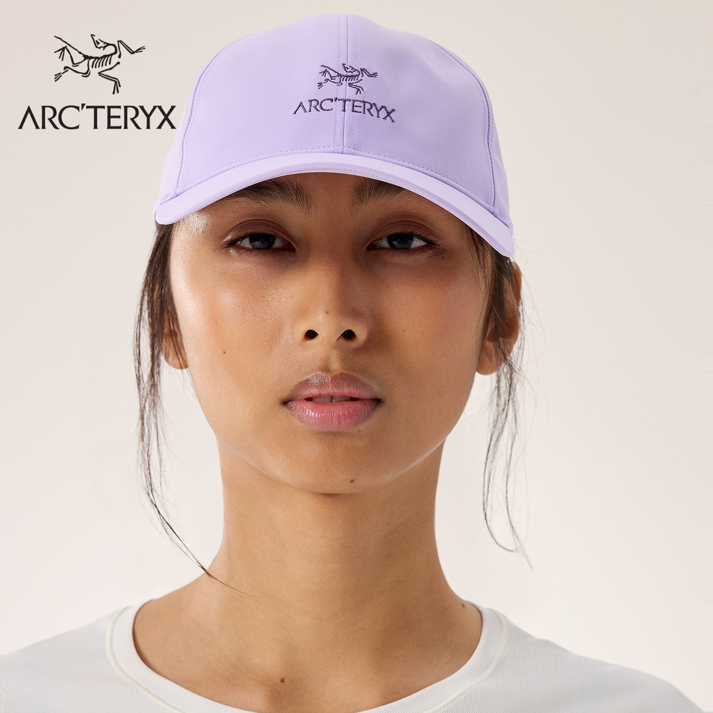 ARC'TERYX始祖鸟 BIRD WORD CAP 男女同款 弯檐帽 - 实物图