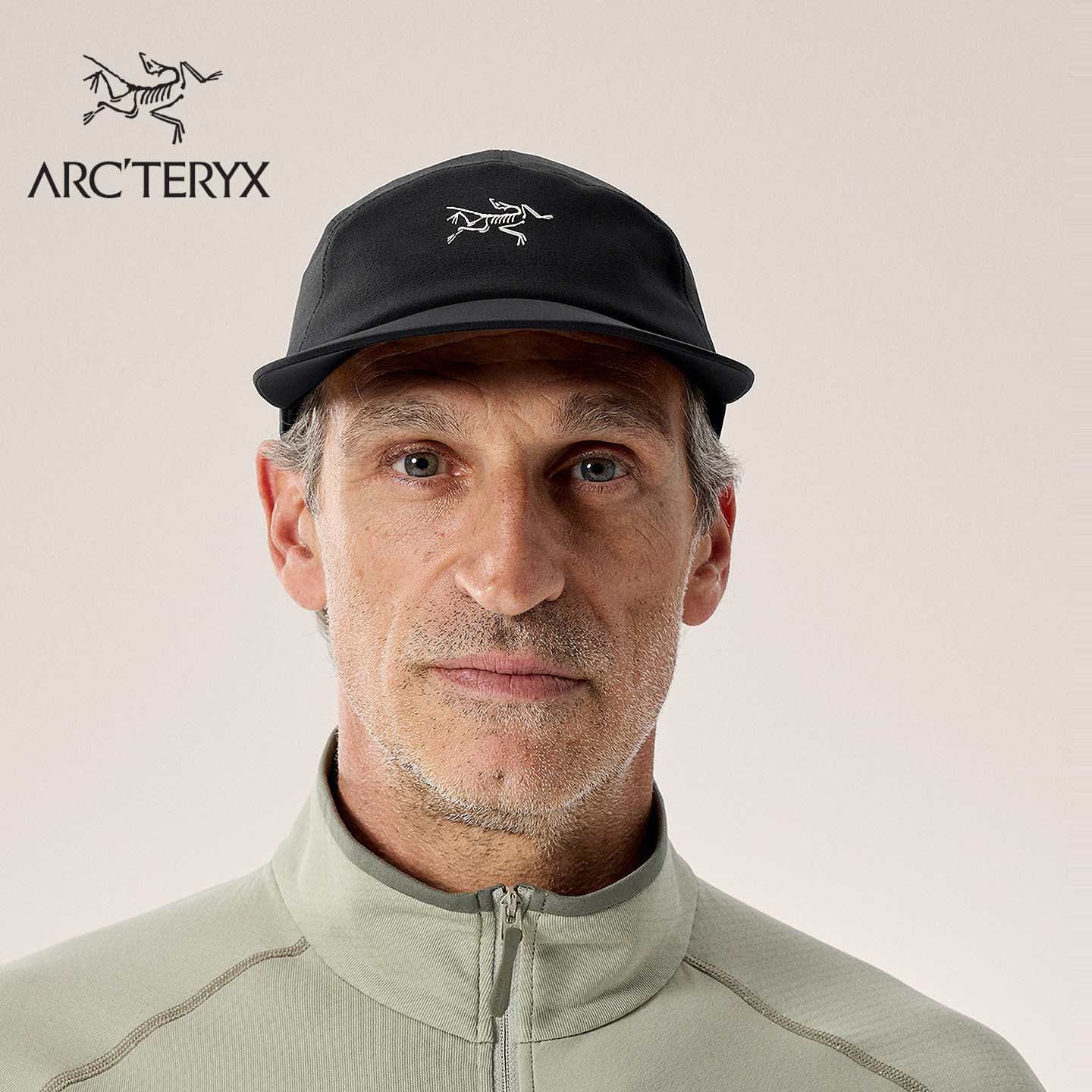 ARC'TERYX始祖鸟 GAMMA 5 PANEL CAP 男女同款 弯檐帽