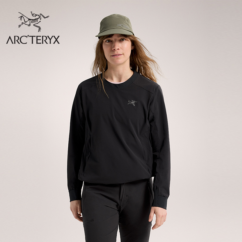 ARC'TERYX始祖鸟 GAMMA LIGHTWEIGHT CREW 防风 女子 软壳套头衫 户外/登山/野营/旅行用品 软壳衣 原图主图