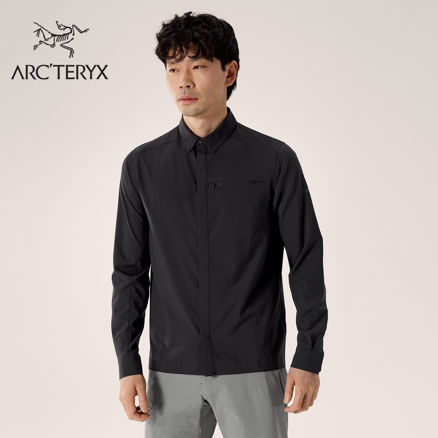 ARC'TERYX始祖鸟 SKYLINE LS SHIRT 男子 长袖衬衣