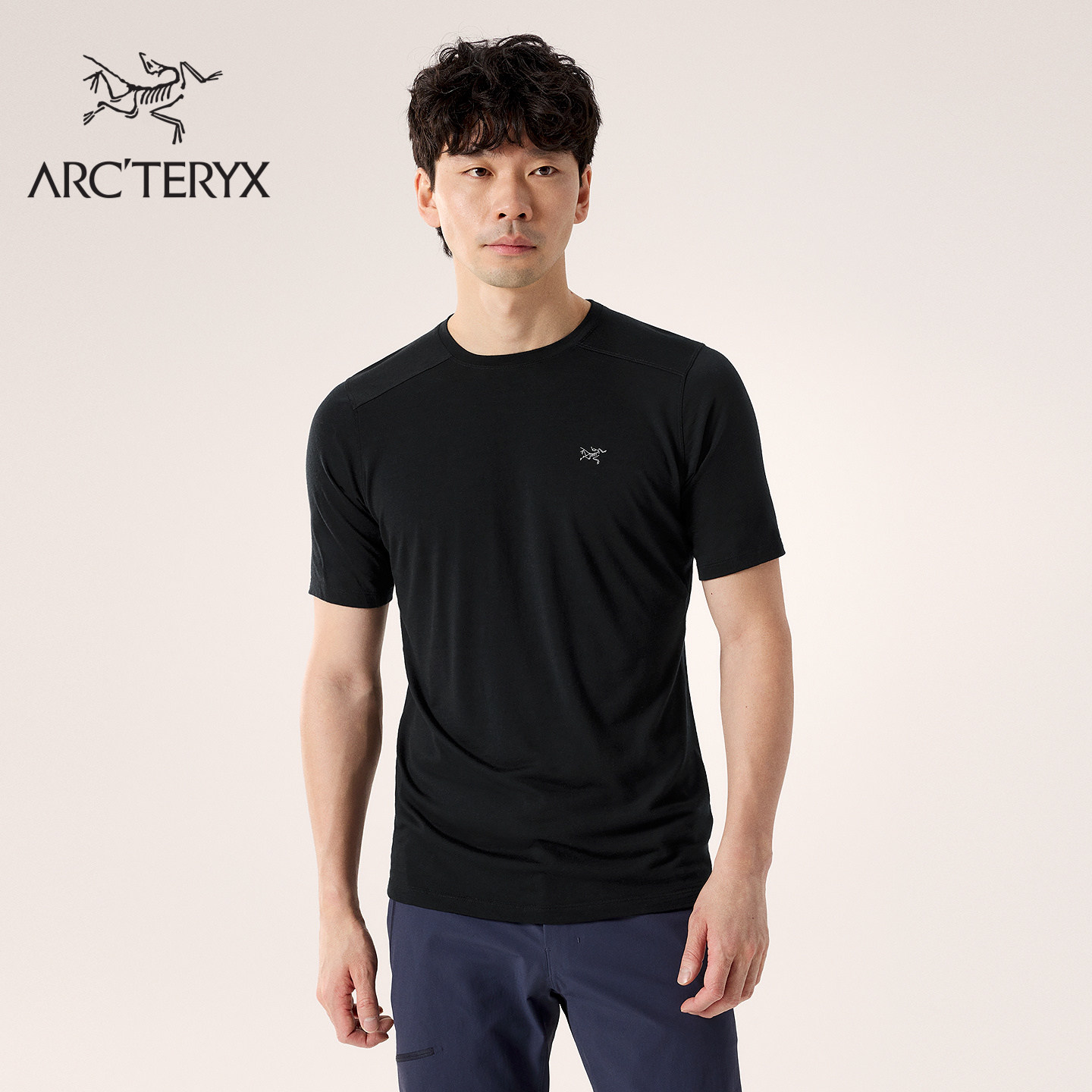 ARC'TERYX始祖鸟 IONIA MERINO WOOL SS 男子 短袖T恤 - 实物图