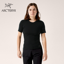 ARC'TERYX始祖鸟 SATORO SL MERINO WOOL CREW 女子 内层短袖上装