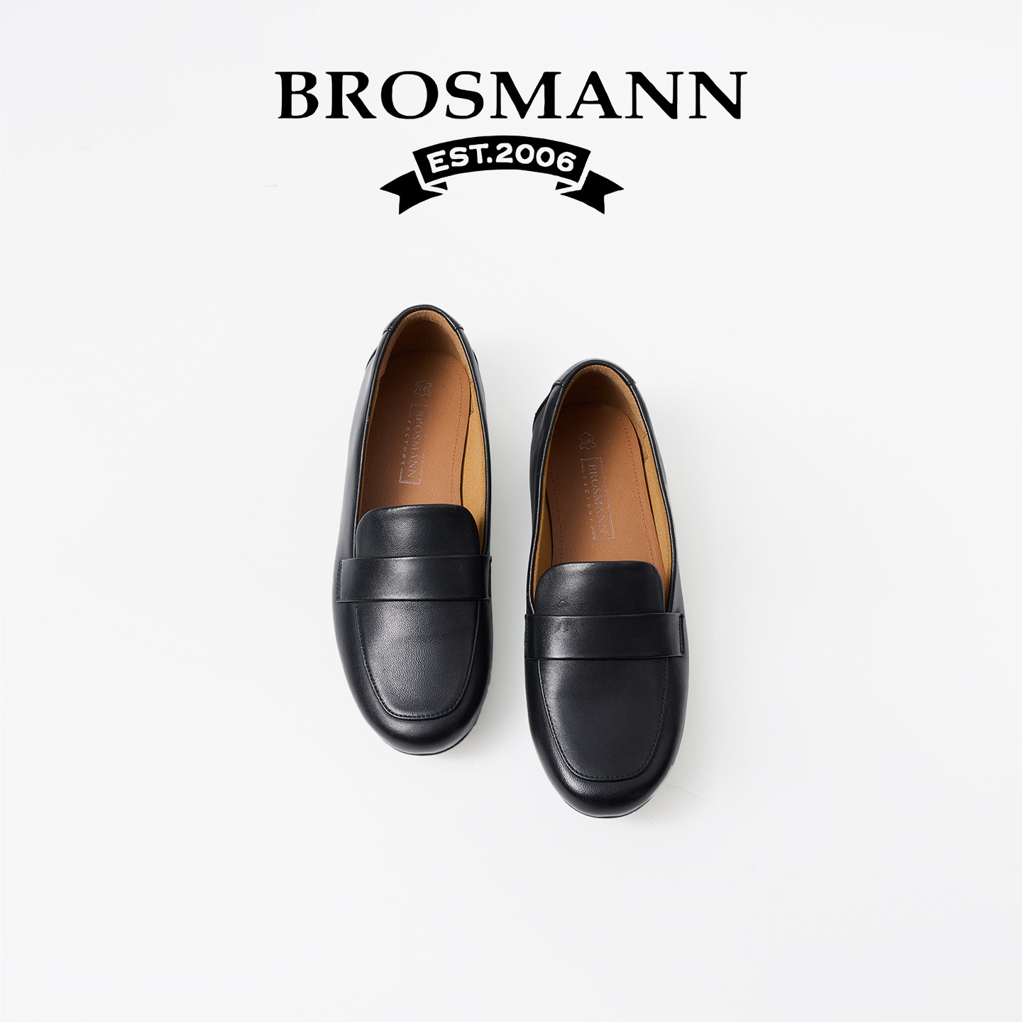 宝舒曼2026新款真皮乐福鞋女小皮鞋女鞋气质豆豆鞋一脚蹬软底单鞋,女鞋,乐福鞋（豆豆鞋）,淘宝优惠券,粉丝福利购,淘宝优惠卷