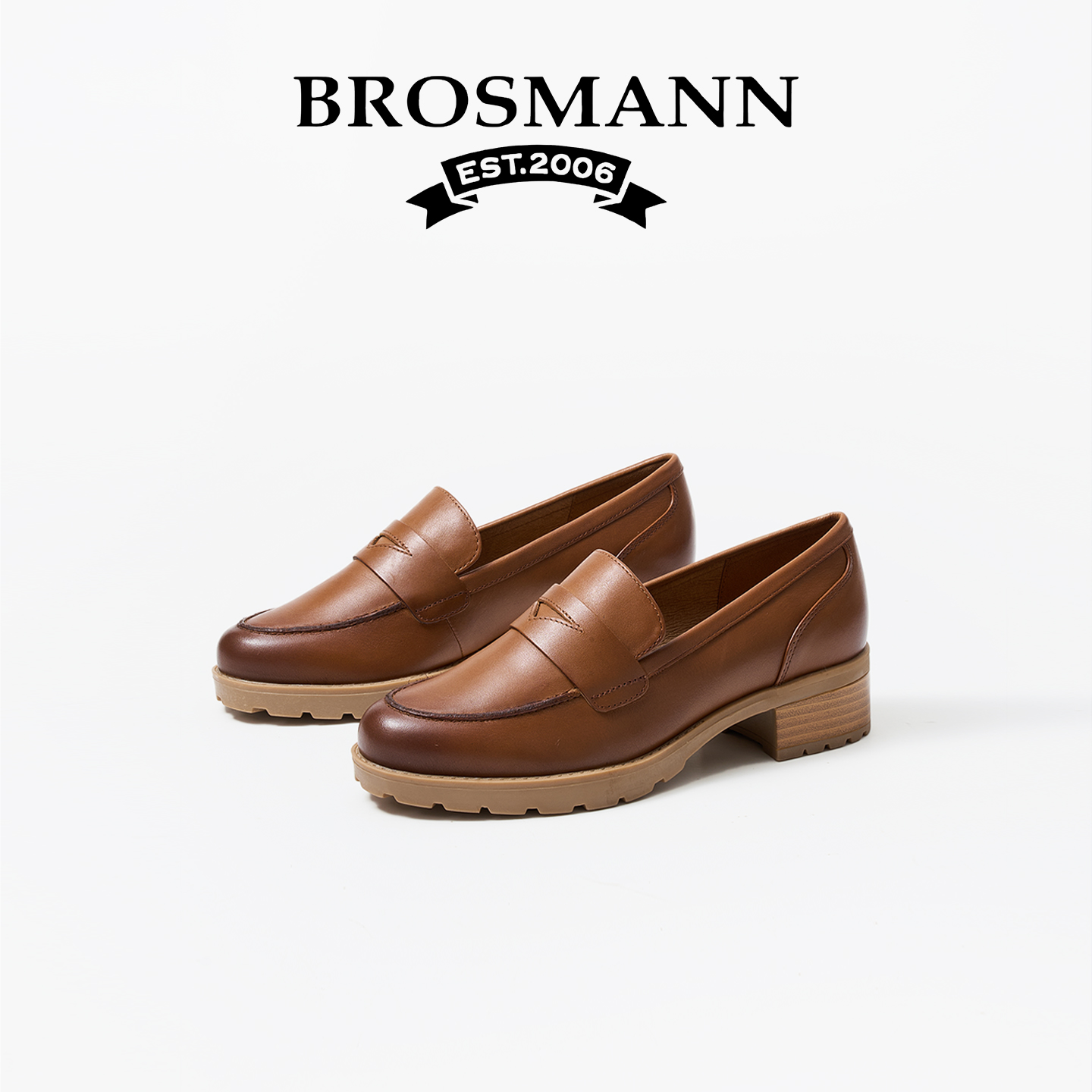 宝舒曼乐福鞋一脚蹬女