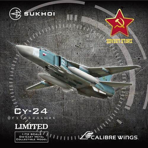 Calibre Wings 乌克兰空军 CA722403 1/72  苏-24M击剑手 白色22