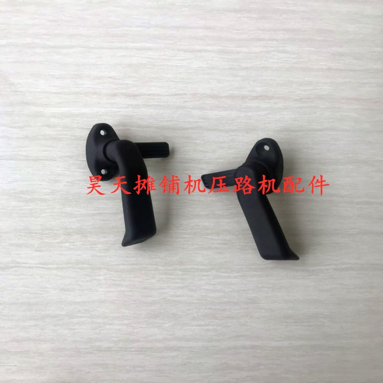 悍马压路机玻璃门把手 HD128窗户手柄开关 门锁 摊铺机配件配件