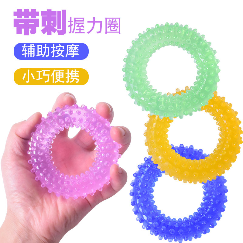 tpr深层按摩手指刺激减压握力器图片