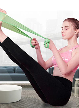 瑜伽弹力带专业塑形拉力绳翘臀健身阻力带练臀美腿器弹力圈男器材