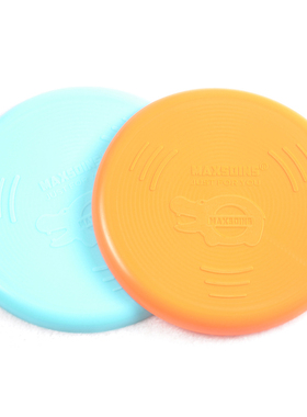 麦凯松硅胶无异味安全儿童 飞盘软飞盘幼儿园飞盘飞碟硅宝宝飞盘