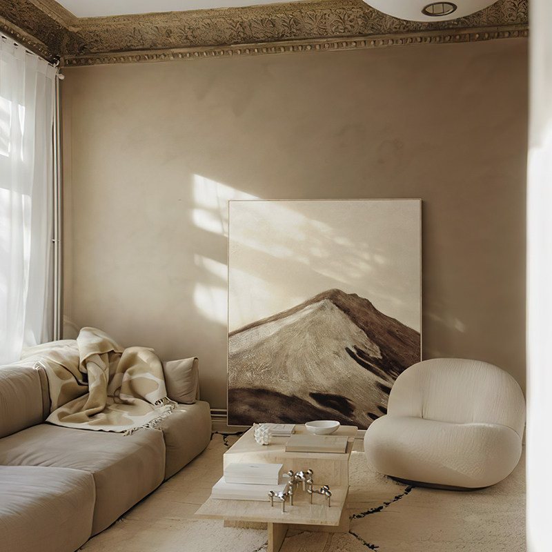 仟象映画 客厅装饰画大幅落地画简约沙发背景墙挂画轻奢风景壁画,家居饰品,现代装饰画,淘宝优惠券,粉丝福利购,淘宝优惠卷