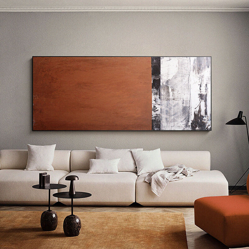 仟象映画现代简约客厅沙发背景墙