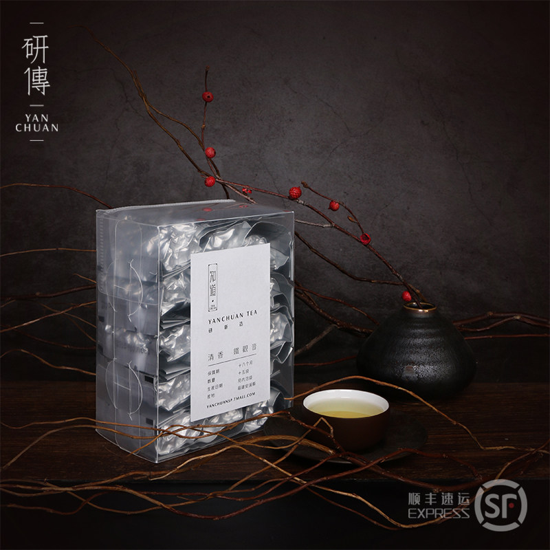 研传铁观音知道mini装兰花香特级安溪铁观音茶叶清香型乌龙茶105g