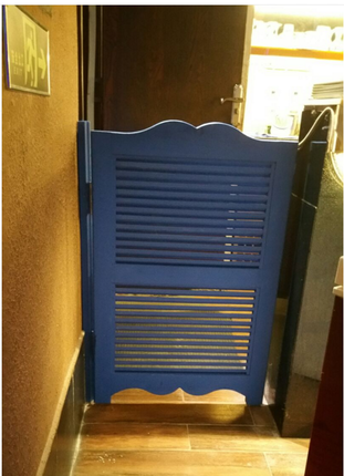 牛仔门半腰门欧安居实木