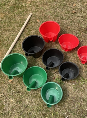 农用工具粪瓢长柄水瓢浇水灌溉熟胶牛津材质水舀子牛筋特大号塑料