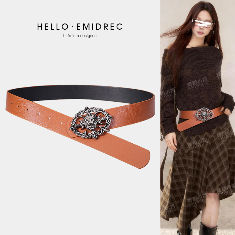 设计感小众朋克爵士舞腰带腰搭女