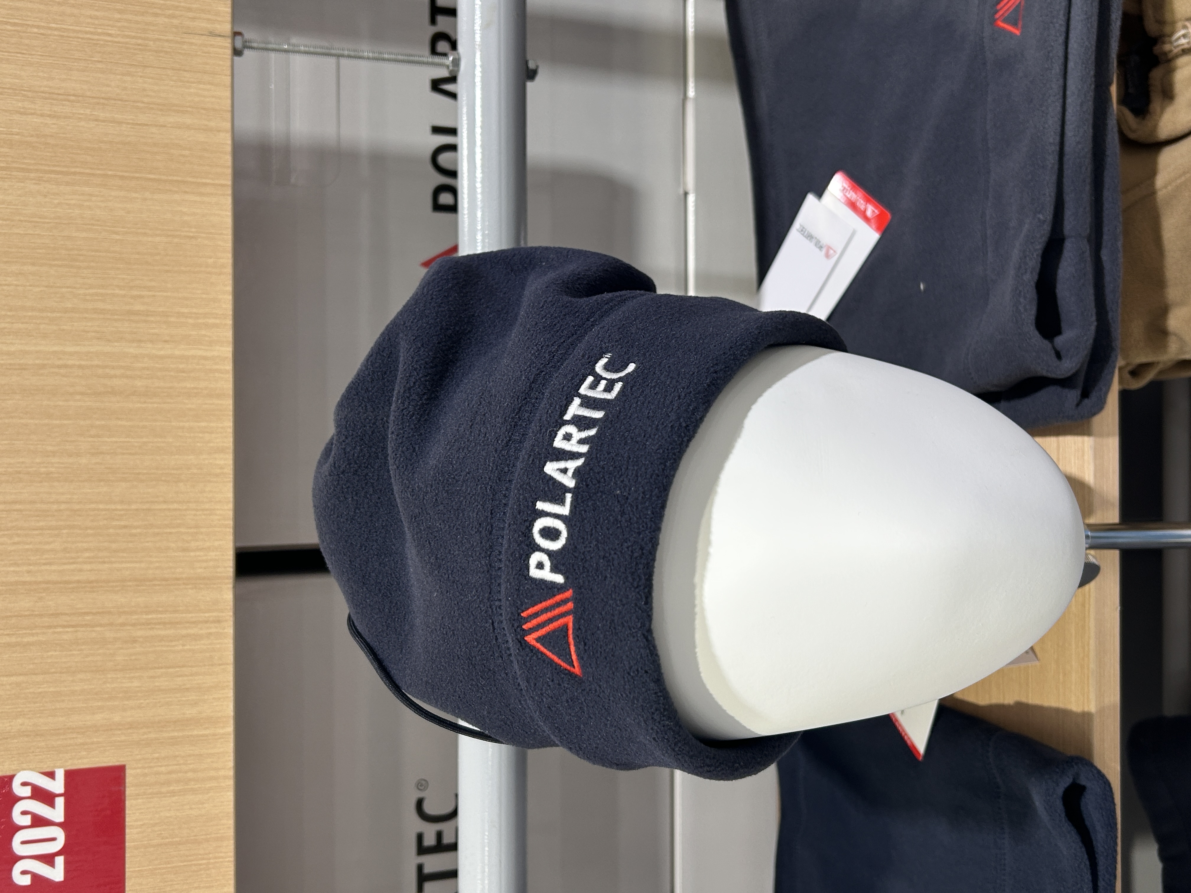 上海Costco开市客polartec面料抓绒帽子围巾俩用户外运动保暖