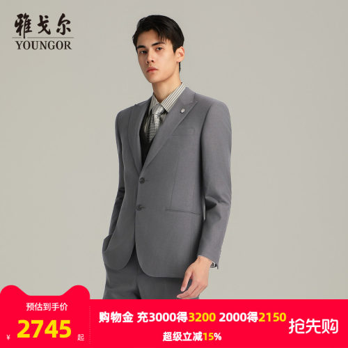 雅戈尔通勤春秋冬西服