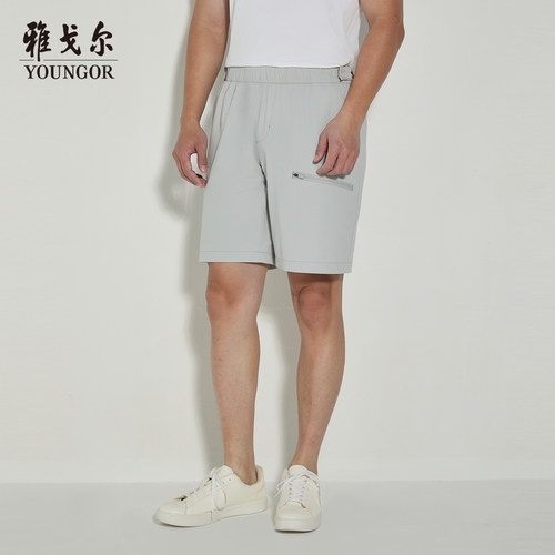 雅戈尔短裤轻运动休闲裤