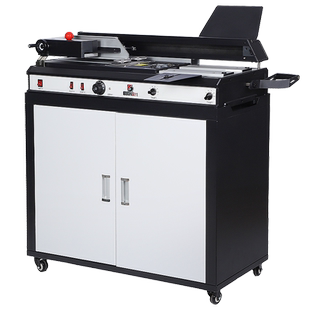 宝预辰途-A4-H热熔胶胶装机书籍大型台式手动胶订机办公图文店用电动装订机文件小型桌面式标书无线装订机器