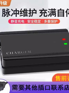 适用尚好捷电动车电瓶车通用充电器36V48V12Ah48V20Ah60V72V智能
