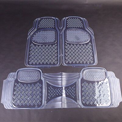 汽车脚垫通用地垫万能型PVC软胶全包围车脚踩垫脚踏垫子车垫车内