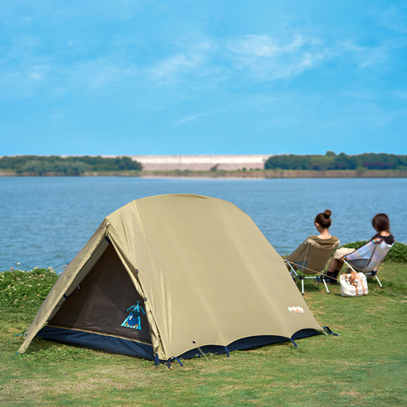 牧高笛摇曳露营联名户外双人野营帐篷防风防雨便携徒步露营帐篷