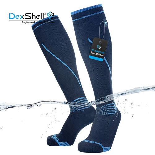 戴适DexShell防水袜长筒户外涉水涉溪越野徒步轻适Coolmax内层