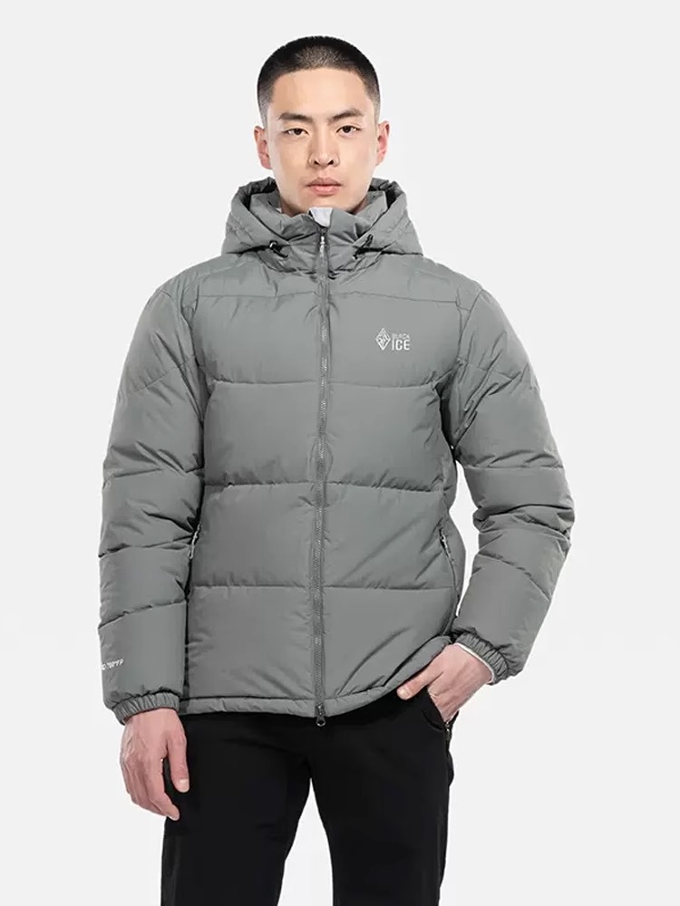 黑冰天枢天璇700蓬鹅绒羽绒服