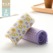 棉元 素女棉女性中低腰全棉女士三角纯棉内裤 女100纯棉LM542