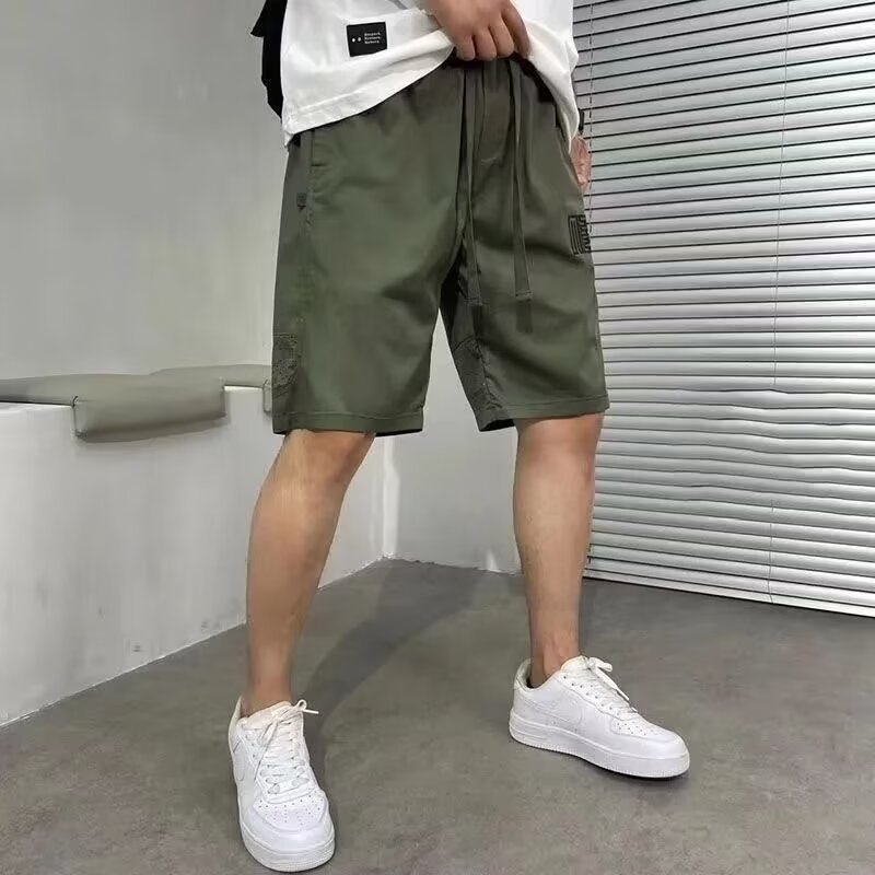 韩国明星同款潮牌休闲短裤男2024夏季新款韩版百搭空调裤青年时尚