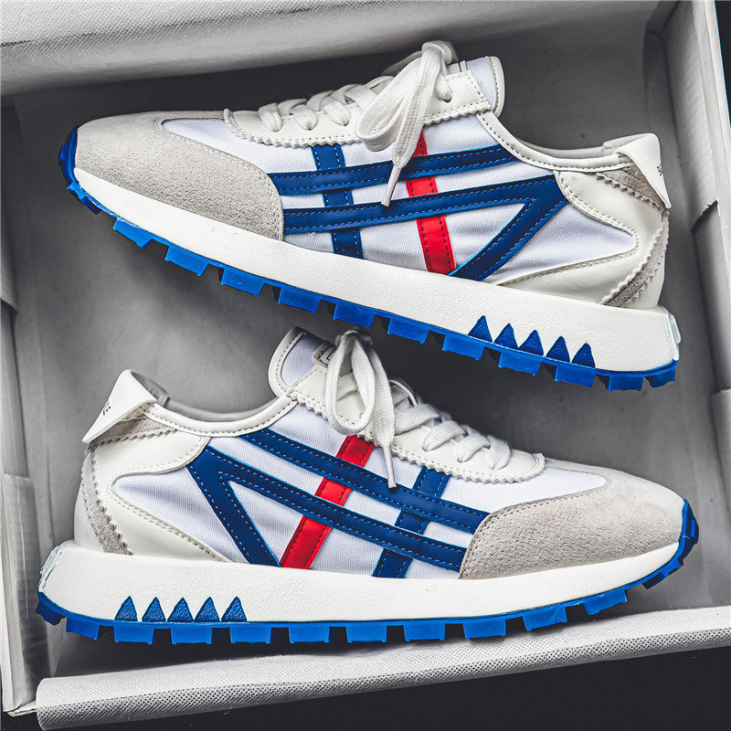 香港潮牌清仓男鞋春季新款潮流百搭休闲运动鞋男士厚底轻便防滑透,流行男鞋,老爹鞋,淘宝优惠券,粉丝福利购,淘宝优惠卷