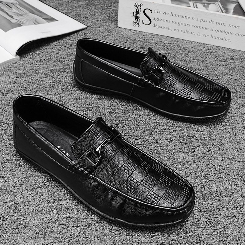 香港潮牌四季休闲豆豆男皮鞋新款透气休闲懒人皮鞋套脚男鞋 乐福,流行男鞋,休闲皮鞋,淘宝优惠券,粉丝福利购,淘宝优惠卷