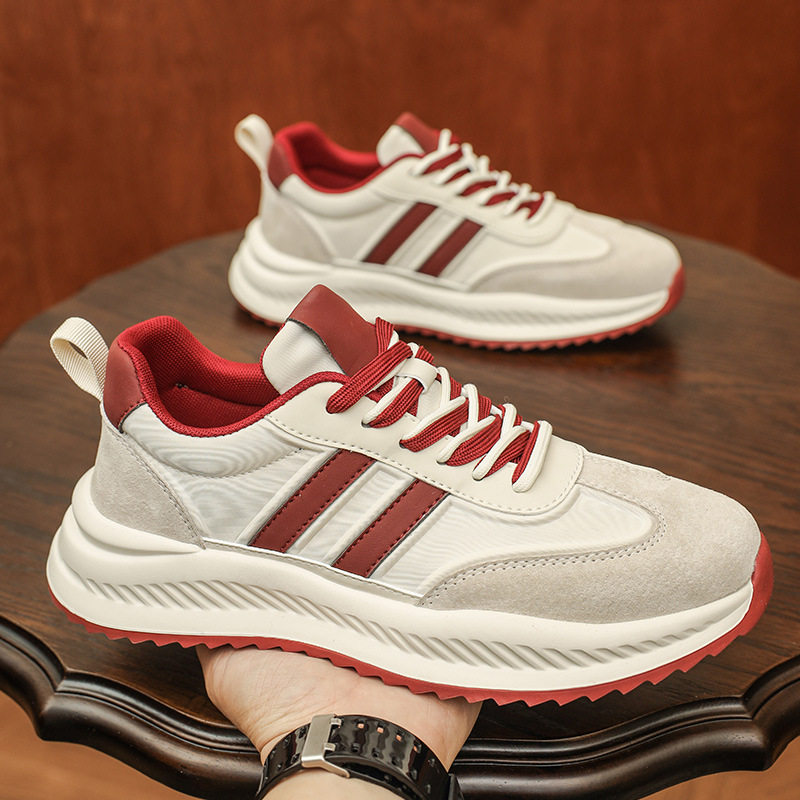 香港潮牌阿甘男鞋夏季2025新款青少年百搭休闲运动跑步鞋厚底老爹,流行男鞋,老爹鞋,淘宝优惠券,粉丝福利购,淘宝优惠卷