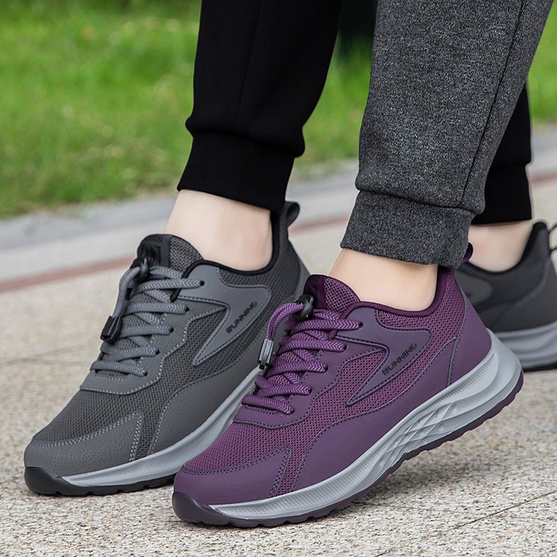 香港潮牌老人鞋女春秋中老年健步鞋防滑奶奶鞋舒适运动鞋软底妈妈,女鞋,健步鞋,淘宝优惠券,粉丝福利购,淘宝优惠卷