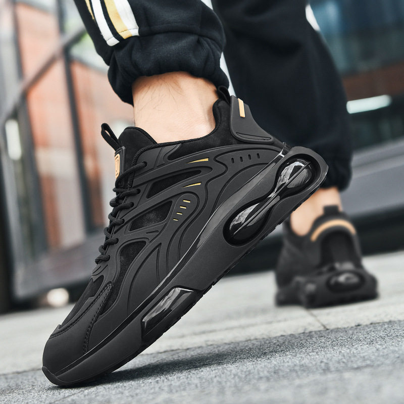香港潮牌男鞋2026新款春季皮面跑步休闲鞋情侣鞋百搭夜间减震软底,流行男鞋,老爹鞋,淘宝优惠券,粉丝福利购,淘宝优惠卷