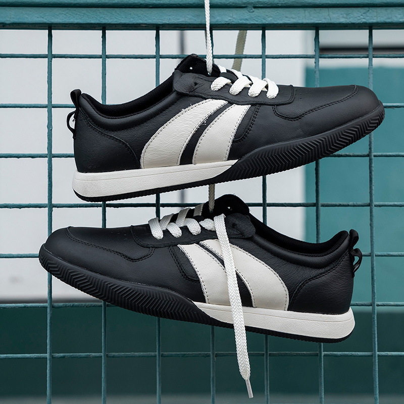 康奈官方正品男士德训鞋2025新款真皮透气板鞋软底运动阿甘鞋潮低