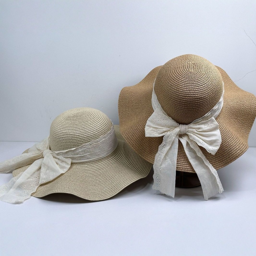 香港潮牌 日单高品质草帽子女夏季海边沙滩度假防晒遮阳大沿礼帽,服饰配件/皮带/帽子/围巾,帽子,淘宝优惠券,粉丝福利购,淘宝优惠卷